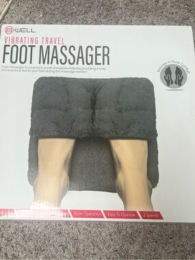 BWell Vibrating Travel Foot Massager